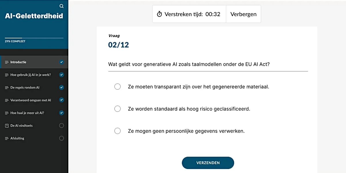 Eindtoets met examenvragen